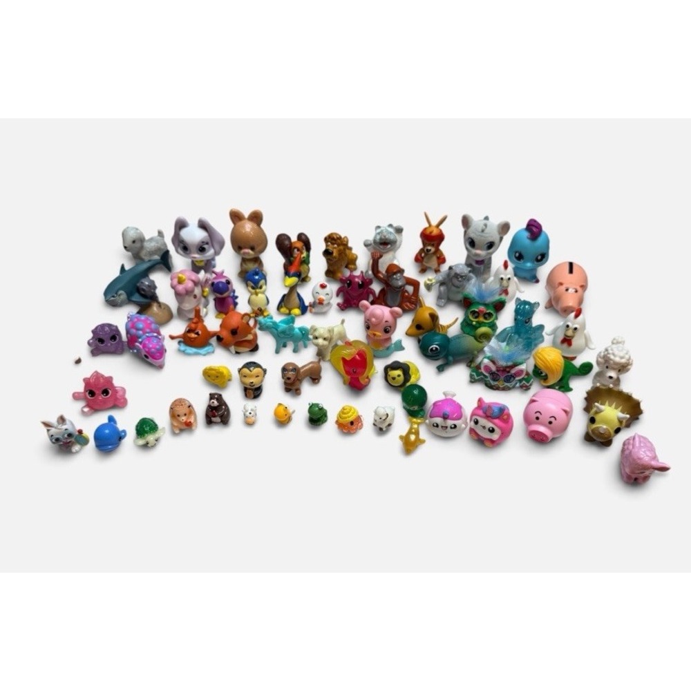 Lot Of Over 50 Mini Figures/Animals Some Disney Size Varies